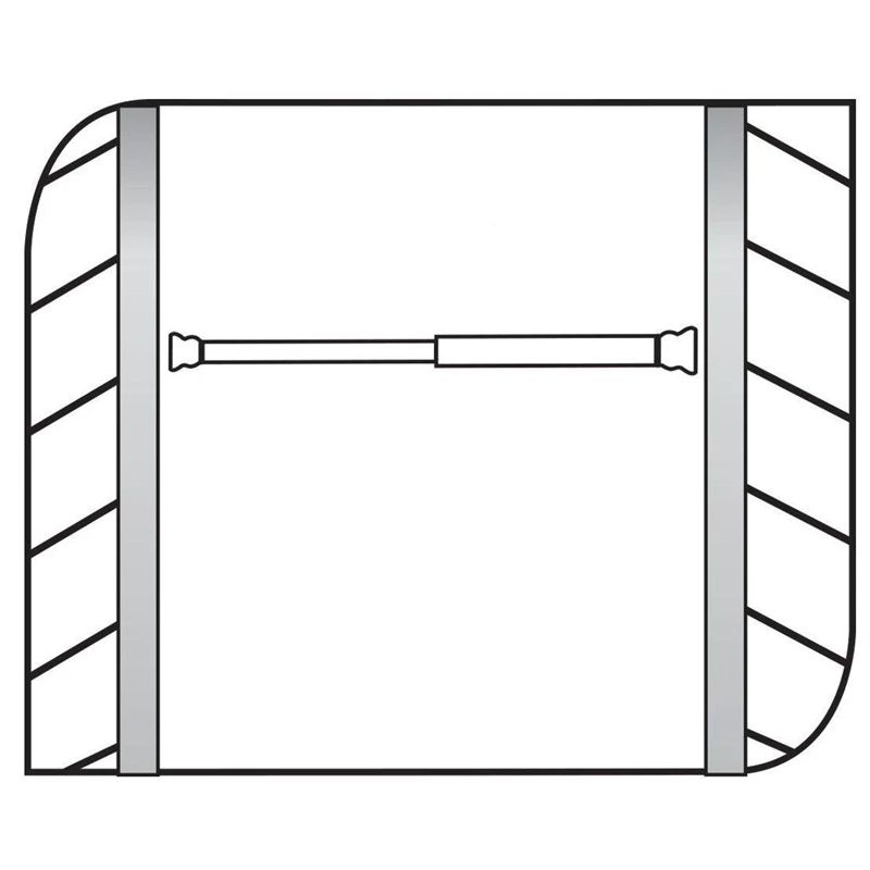 Dušas stūra karnīze 155201